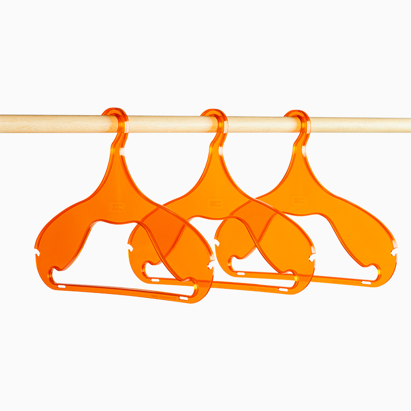 Dina Clothes hanger - transparent orange 2